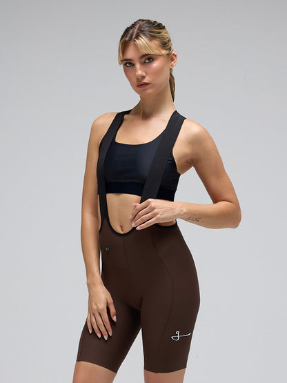 WOMEN’S G90 ULTRA 2026 BIB SHORTS - CHOCOLATE